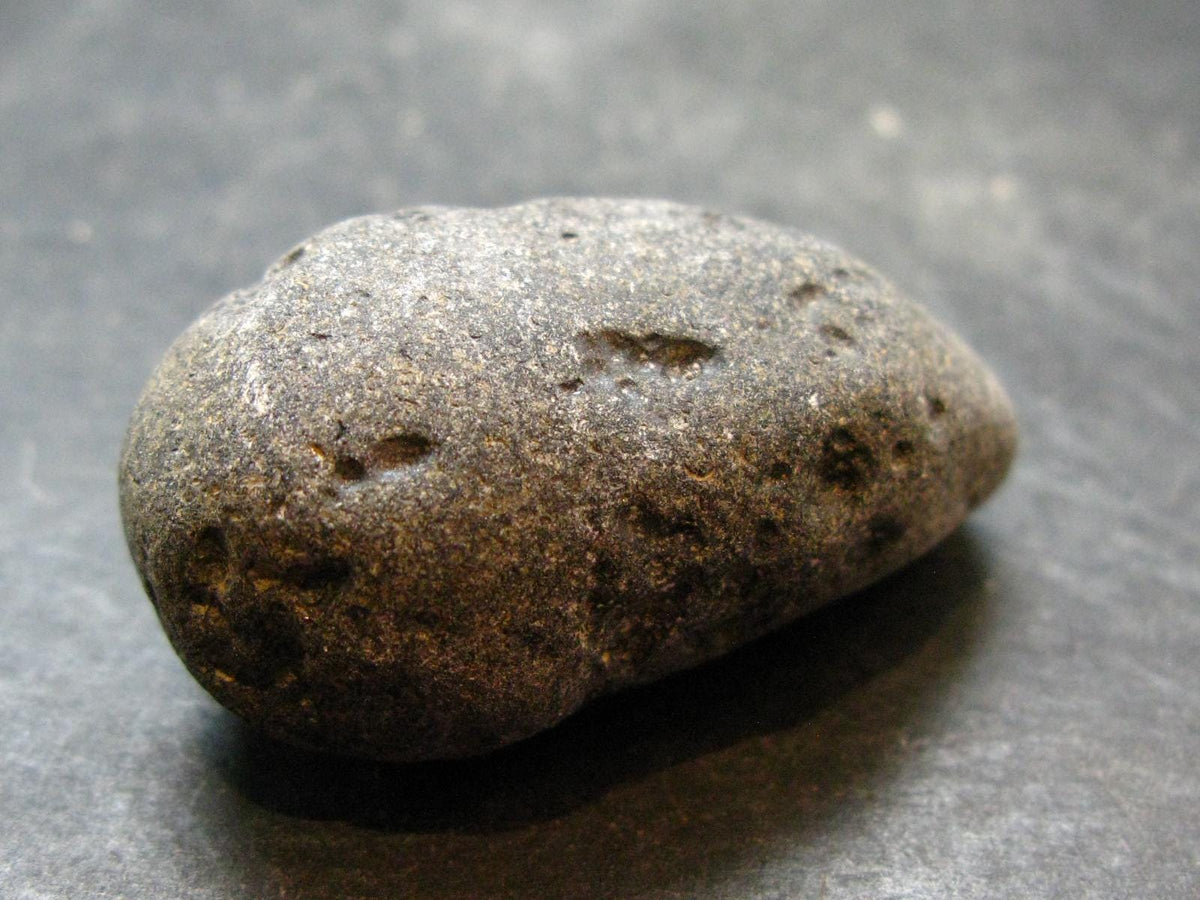 Rare Large Black Tibetan Tektite Raw Piece from Tibet - 1.7" - 30.12 Grams