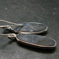 Natural Pietersite Silver Earrings from Namibia - 1.6" - 3.79 Grams