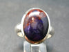 Bustamite & Sugilite Silver 925 Ring from South Africa - Size 7