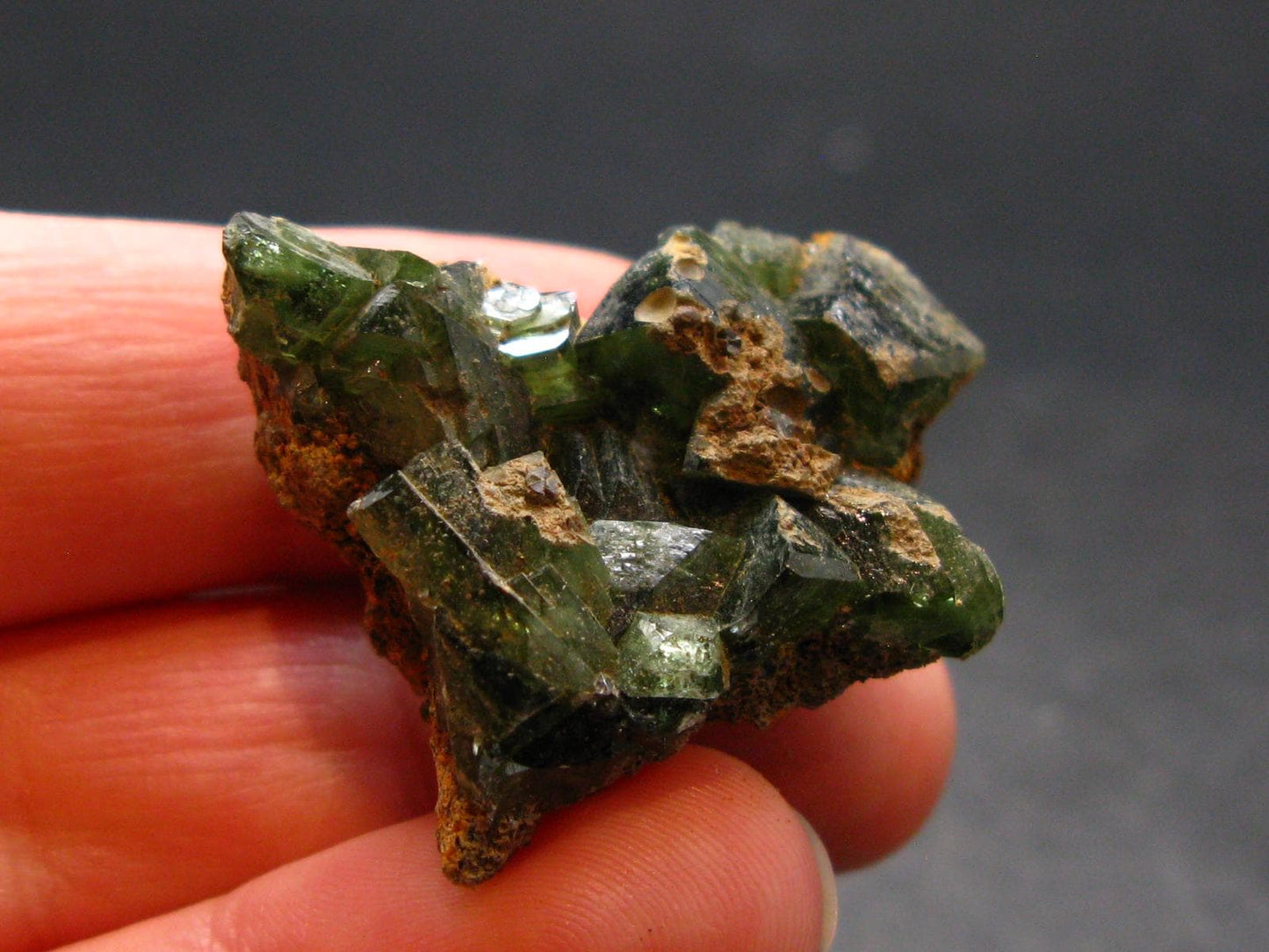 Ludlamite Cluster From Bolivia - 1.1" - 9.82 Grams