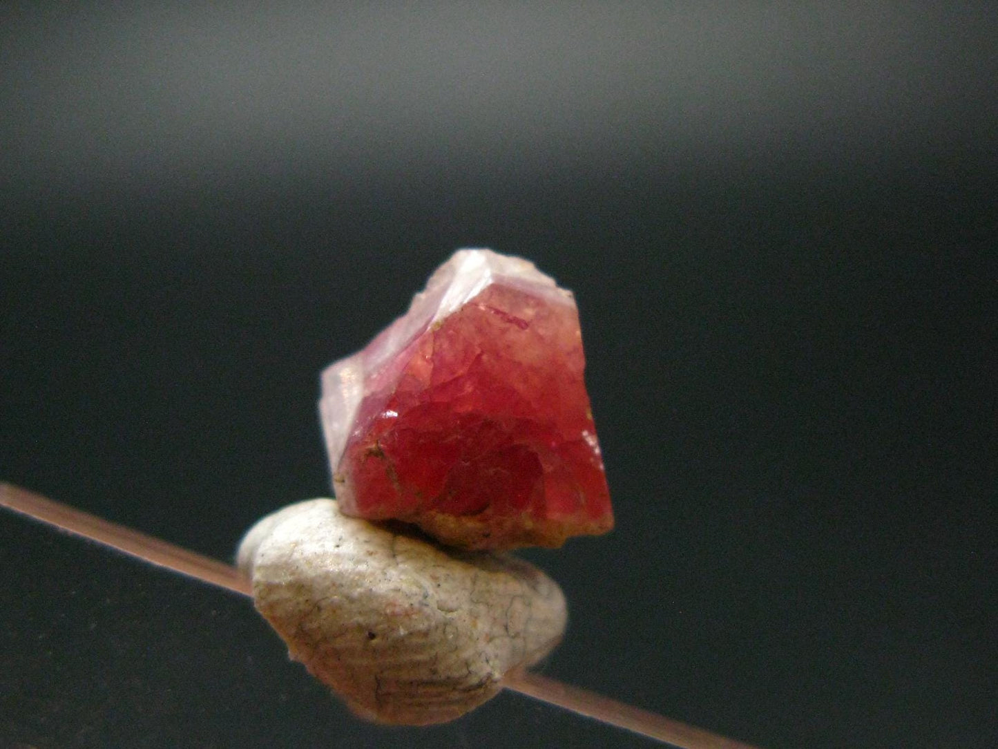 Rare Pezzottaite Crystal from Madagascar - 2.35 Carats - 0.4"