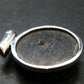 Very Rare Sterling Silver Nuumite Nuummite Pendant From Greenland - 1.3" - 11.24 Grams