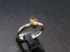 Fire Red Zincite Zinkite 925 Silver Ring from Poland - Size 7 - 1.62 Grams