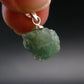 Extremely Rare Raw Gem Green Kornerupine Silver Pendant Crystal From Tanzania - 2.0 Grams - 0.8"
