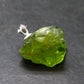Peridot Olivine Pendant in SS From Arizona - 0.8" - 2.88 Grams