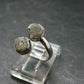 Phenakite Phenacite Crystal Silver Ring From Brazil - Size 5 - 2.09 Grams