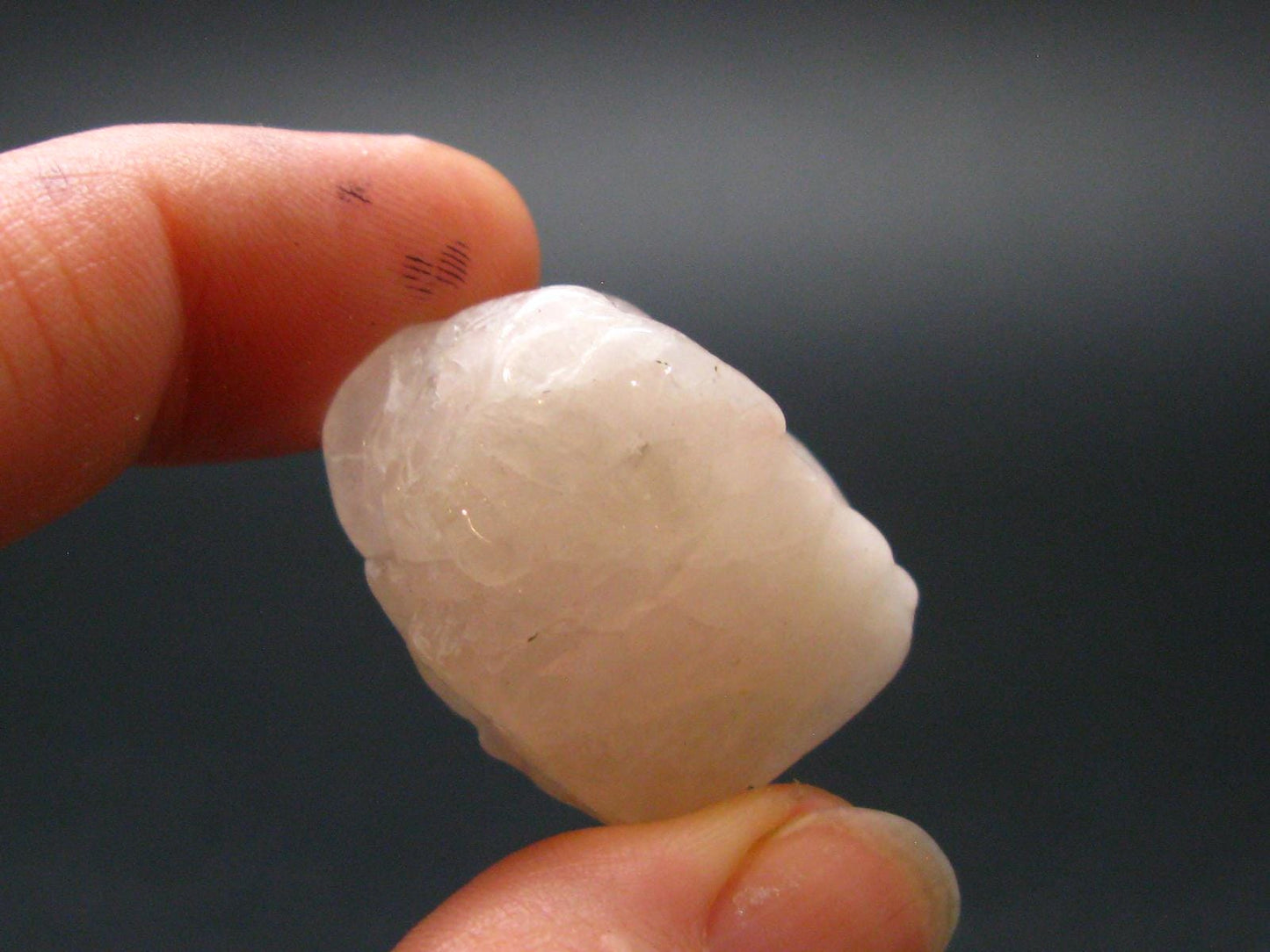 Phenakite Phenacite Tumbled Stone from Brazil - 13.80 Grams - 1.0"