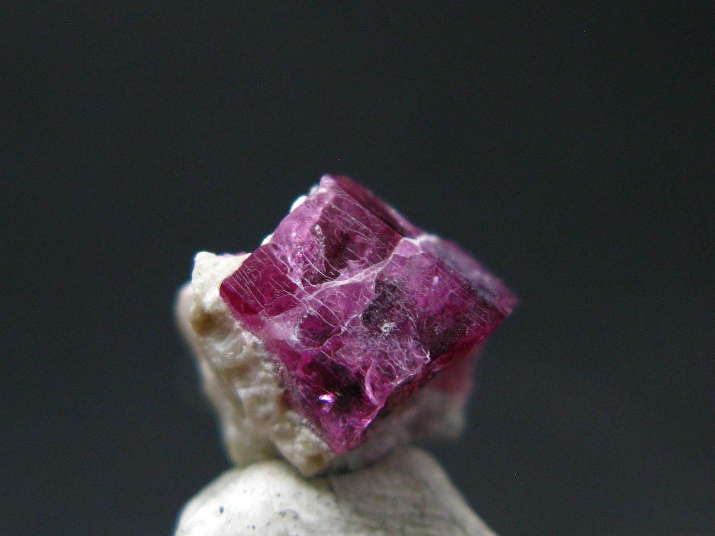 Nice Rare Gem Bixbite Red Emerald Beryl Crystal From Utah USA - 2.47 Carats