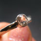 0.41 Carat Phenakite Phenacite Gem Sterling Silver Size 8 Ring from Russia - 1.71 Grams