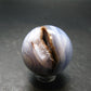 Rare Blue Lace Holly Chalcedony Agate Sphere From Malawi - 1.4"