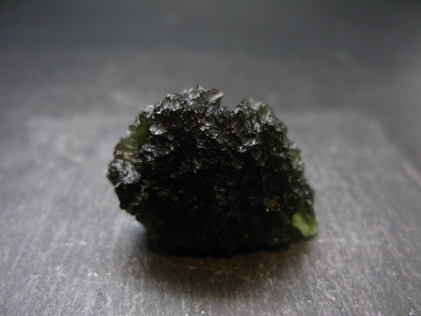Rare Moldavite Tektite Raw Piece From Czech Republic - 1.4" - 12.38 Grams