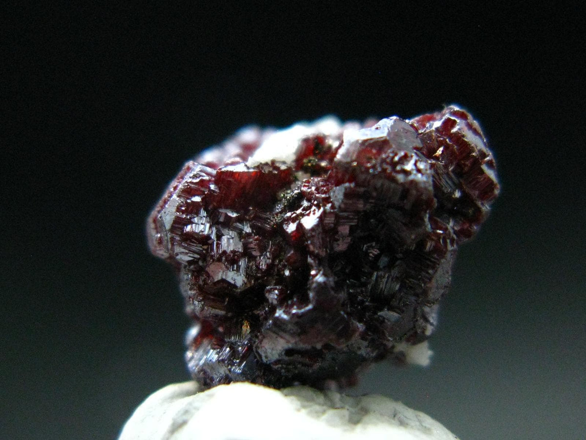 Rare Gem Proustite Cluster From Morocco - 0.6" - 1.89 Grams