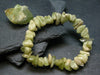 Brazilianite Genuine Bracelet ~ 7 Inches ~ 12mm Tumbled Beads