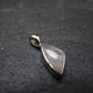 Raw Rare Natrolite Crystal Silver Pendant From Russia - 0.7" - 0.81 Grams