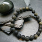 Goldsheen Obsidian Genuine Bracelet ~ 7 Inches ~ 8mm Round Beads