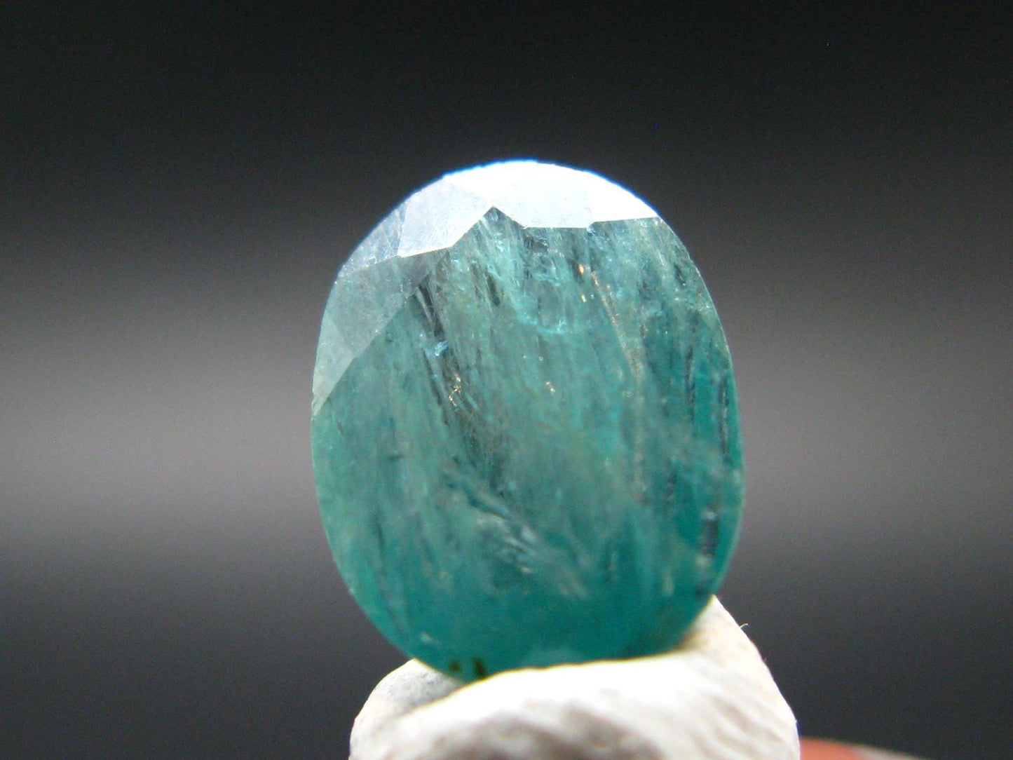 Extremely Rare Grandidierite Cut Stone From Madagascar - 2.52 Carats