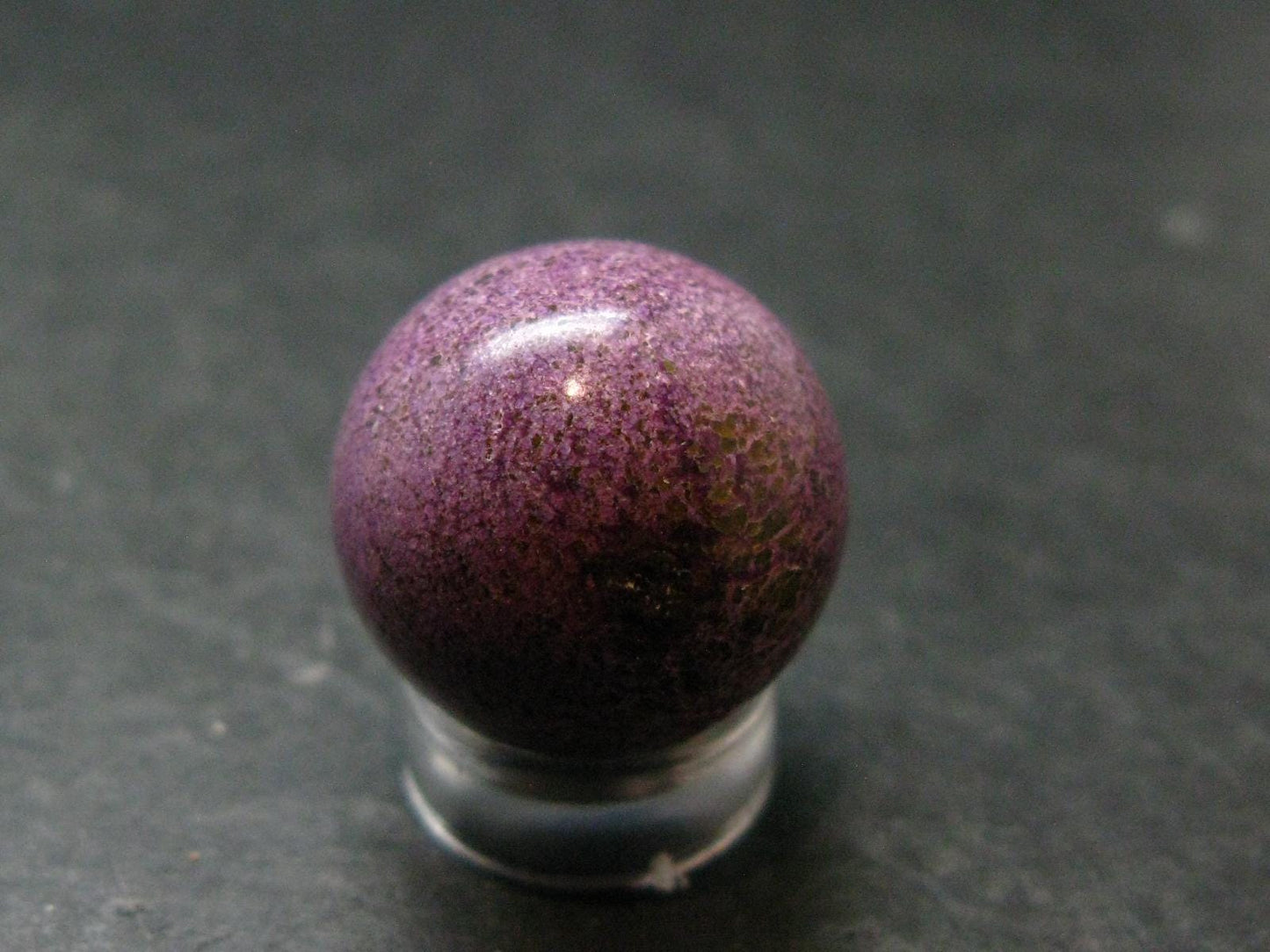 Rare Purple Stichtite Ball Sphere From Russia - 0.7" - 9.32 Grams