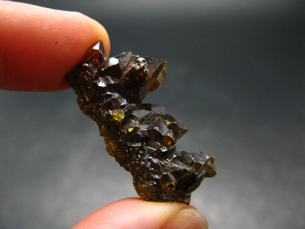 Stunning Fire Red Zincite Zinkite Cluster From Poland - 1.3" - 12.54 Grams
