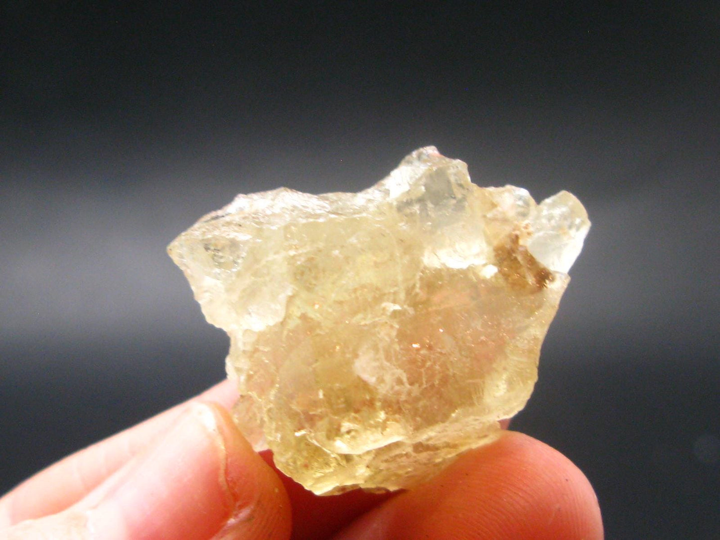 Gem Heliodor Beryl Crystal From Ukraine - 1.1" - 59.35 Carats