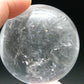 Satyaloka Clear Azeztulite Sphere From India - 1.9"