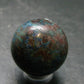 Quantum Quattro Sphere - Malachite Shattuckite Chrysocola Dioptase - 1.1" - 31.88 Grams