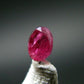 Beautiful Rare Gem Bixbite Red Beryl Emerald Cut Stone From Utah USA - 0.20 Carats - 4.0x3.2mm
