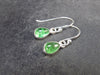 Tsavorite Gem Green Garnet Sterling Silver Earrings from Tanzania - 1.70 Grams