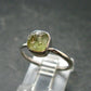 Chrysoberyl Silver Ring From Brazil - 2.07 Grams - Size 6