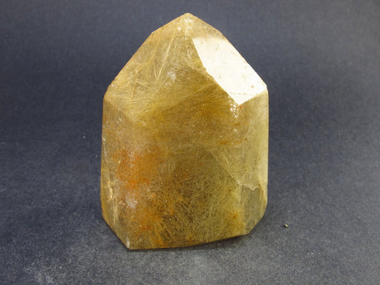 Large Polished Rutilated Quartz Crystal from Brazil - 2.4" - 111 Grams