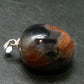 Iolite Cordierite & Sunstone Silver Pendant From India - 1.0" - 7.22 Grams