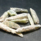 Lot of 10 Green Kyanite Crystals From Brazil - 77.91 Grams