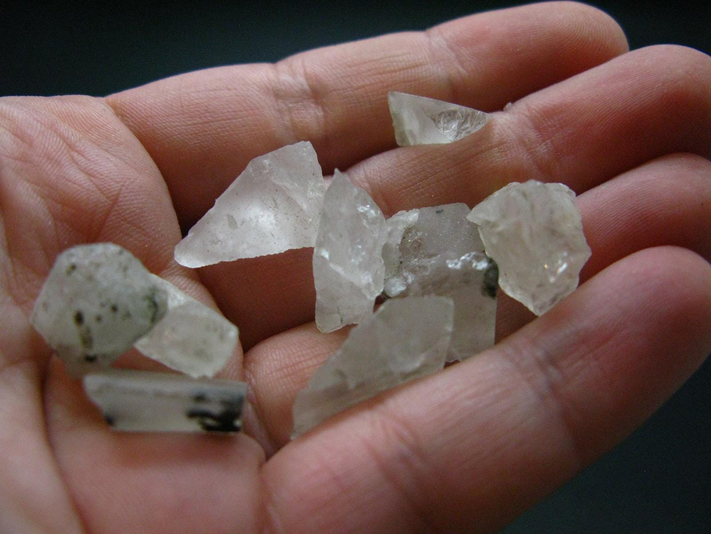 Lot of 10 Phenakite Phenacite Crystals From Brazil - 49.20 Carats