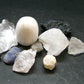 Synergy 12 Set Phenakite Moldavite Natrolite Petalite Danburite Tektite Scolecite Herderite Tanzanite Brookite 83.68 Gr