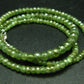 Gem Demantoid Green Garnet Necklace Beads - 18"