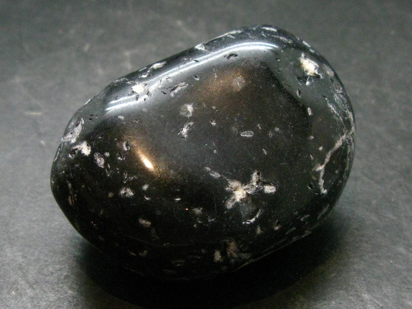 Cintamani Pearl of Fire Tumbled Stone from Indonesia - 2.2" - 99.77 Grams