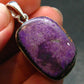 Sugilite Silver Pendant From South Africa - 1.5"
