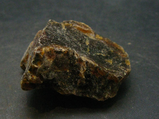 Rare Large Blue Amber Raw Piece Fluorescent From Indonesia - 1.5" - 10.38 Grams