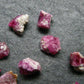 Nice Lot of 10 Bixbite Red Emerald Beryl Crystals From Utah USA - 5.24 Carats