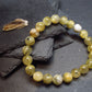 Muscovite Mica Genuine Bracelet ~ 7 Inches ~ 8mm Round Beads