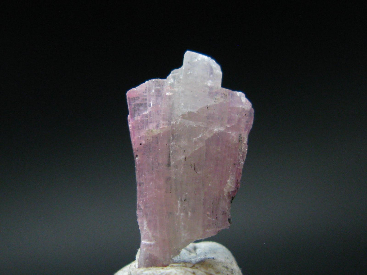 Tanzanite Gem Untreated Pink Crystal From Tanzania - 2.41 Carats - 0.6"
