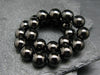 Elite Noble Shungite Genuine Bracelet ~ 7 Inches ~ 8mm Round Beads