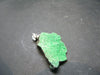 Uvarovite (Green Chromium Garnet) Cluster Silver Pendant From Russia - 1.2" - 3.50 Grams