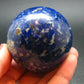 Beautiful Blue Lapis Lazuli Sphere from Afghanistan - 2.2"