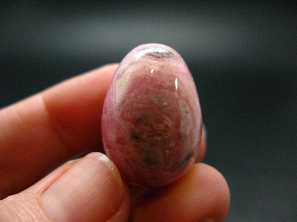 Rhodochrosite Egg from Argentina - 1.0" - 14.85 Grams