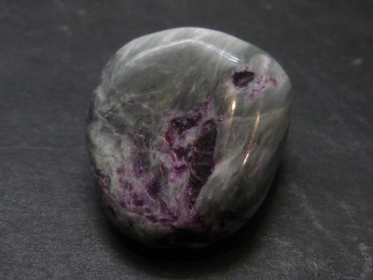 Very Rare Kammererite Chrome Clinochlore Tumbled Stone from Turkey - 1.2" - 19.8 Grams