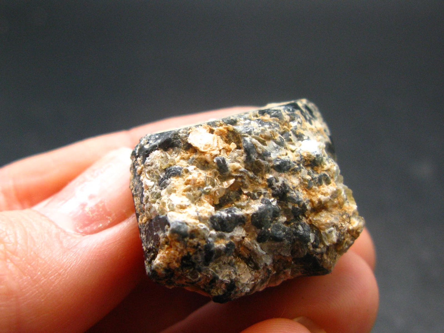 Blue Spinel Crystal From Madagascar - 1.1" - 20. Grams