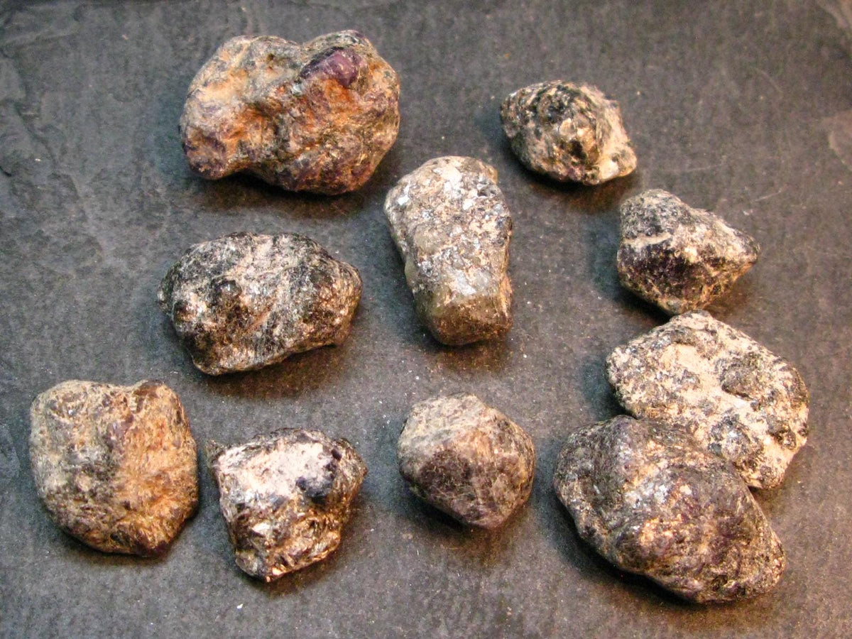 Lot of 10 Alexandrite Chrysoberyl Crystals From Zimbabwe - 34.16 Grams