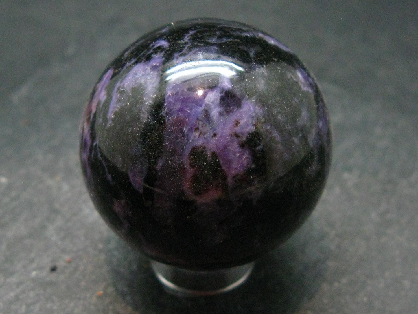 Nice Charoite Sphere from Russia - 61.32 Grams - 1.3"
