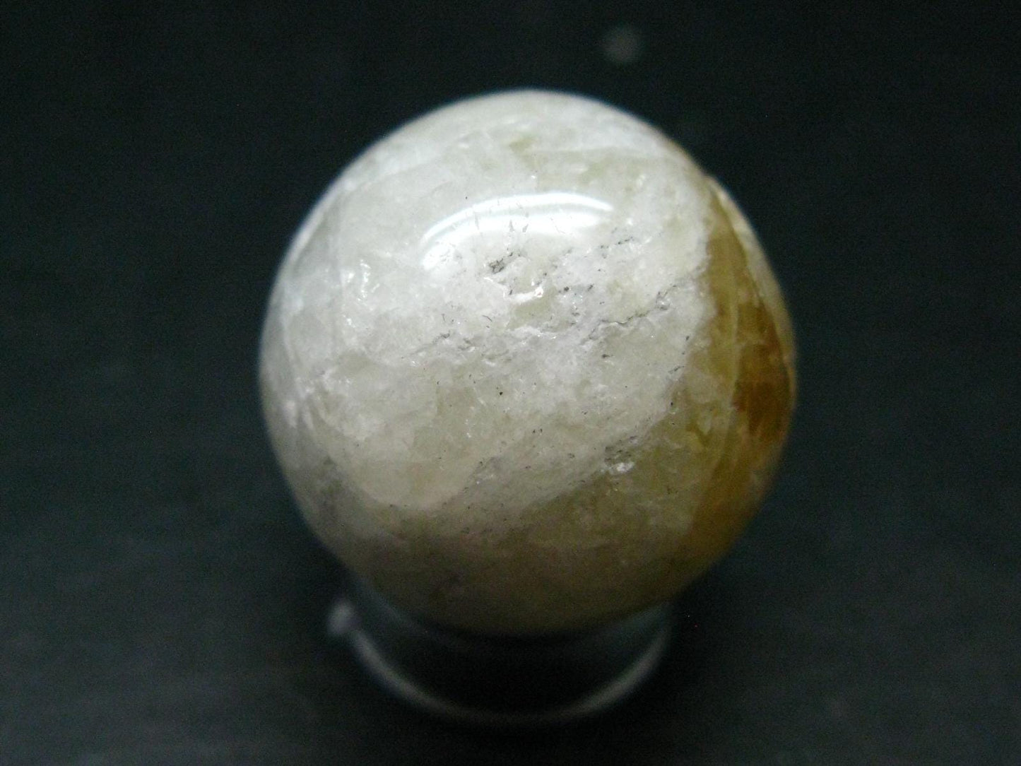 Rare Agni Gold Danburite Sphere From Tanzania - 16.51 Grams - 0.9"
