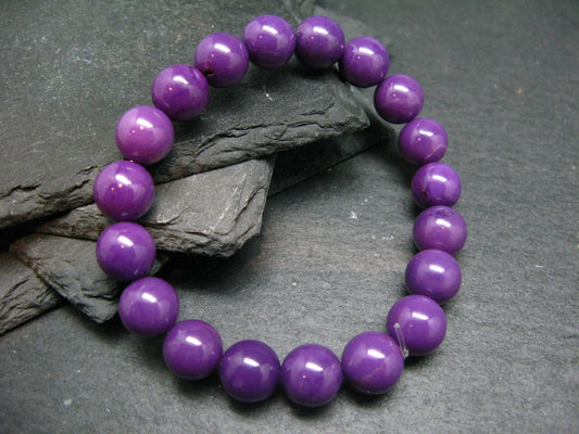 Phosphosiderite Phospho Siderite Genuine Bracelet ~ 7 Inches ~ 10mm Round Beads